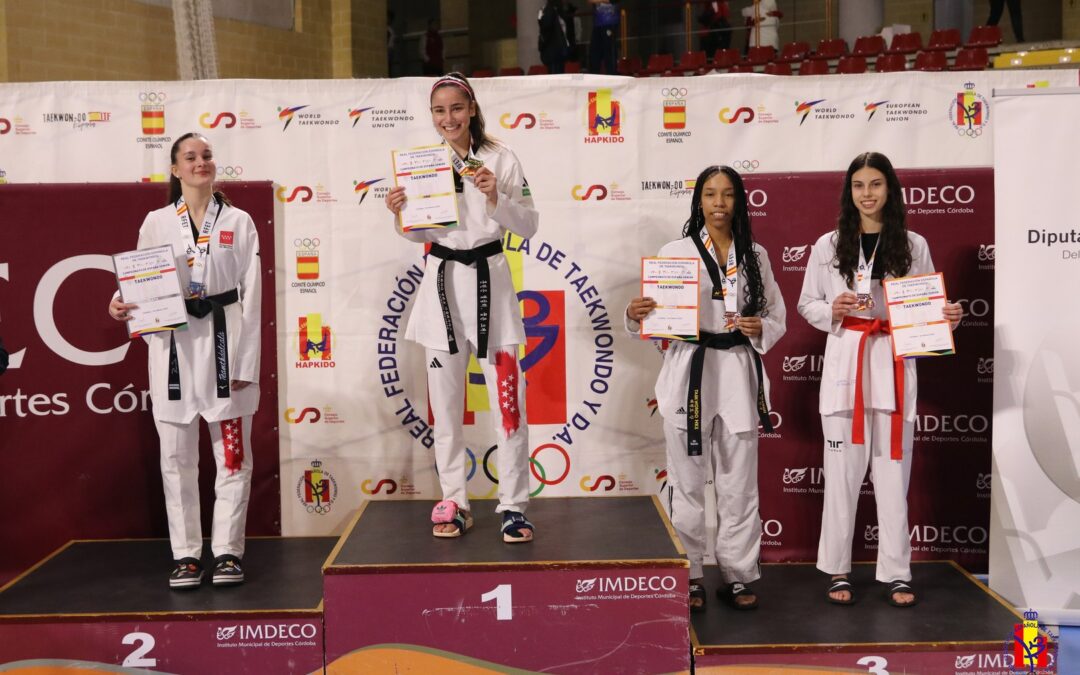 Nadia López Siguero Subcampeona de España Senior