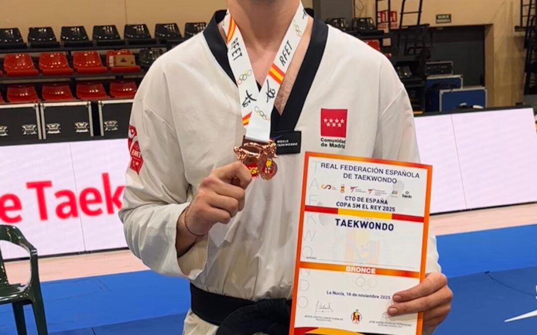 Ayoub El Arnouki, medalla de bronce en la Copa de Su Majestad el Rey