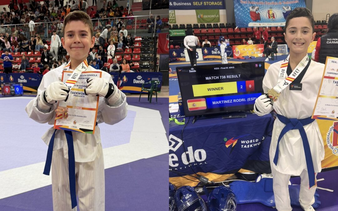 Brillante actuación del Club Taekwondo Javi Alcalá en el Campeonato de España Precadete 2025