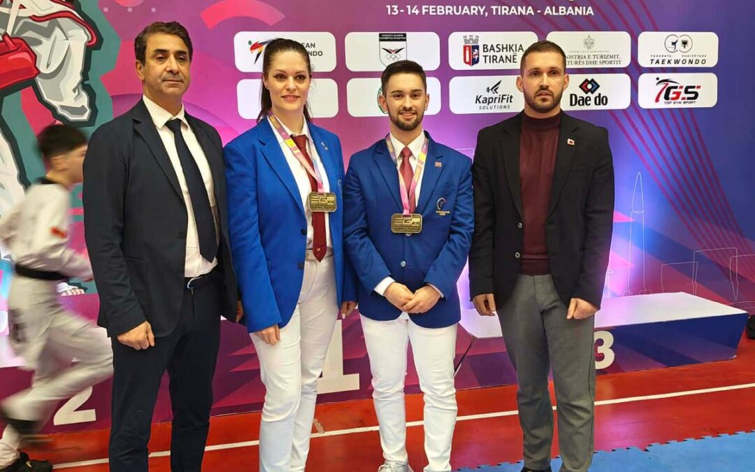 DANIEL GOMEZ MEJOR ARBITRO GRAND PRIX 2026 TIRANA
