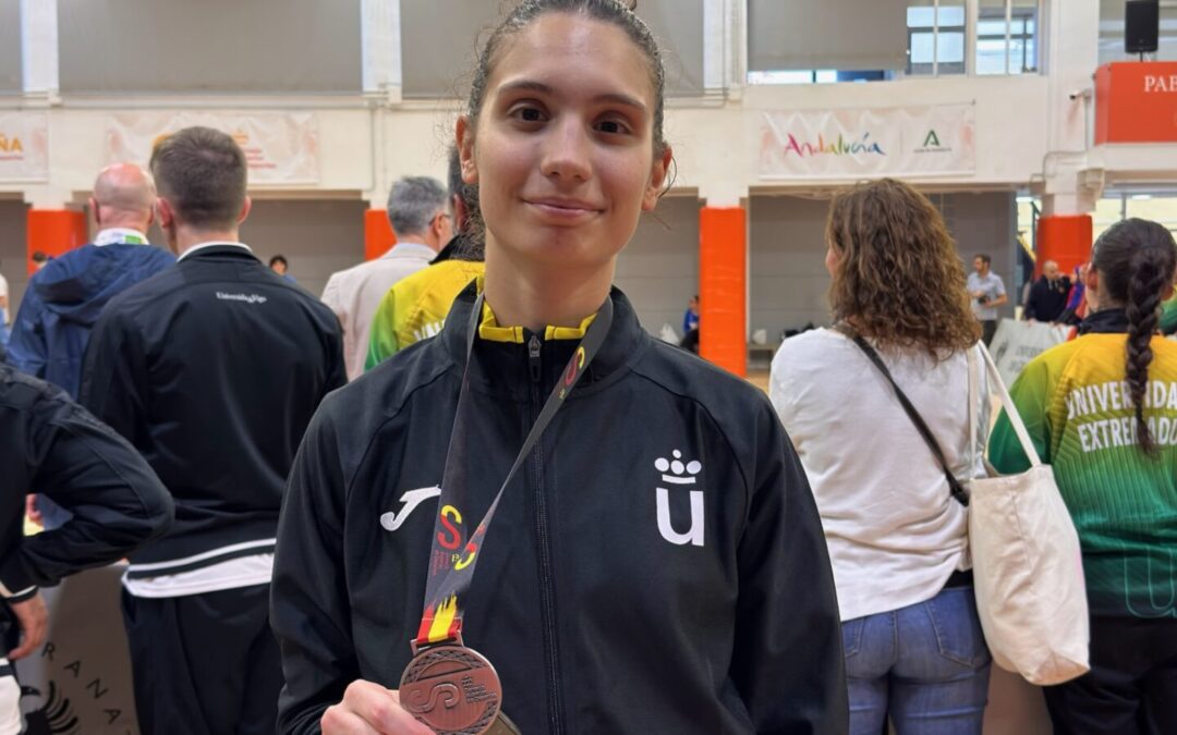 YADIRA REIMUNDEZ SUBCAMPEONA ESPAÑA UNIVERSITARIO