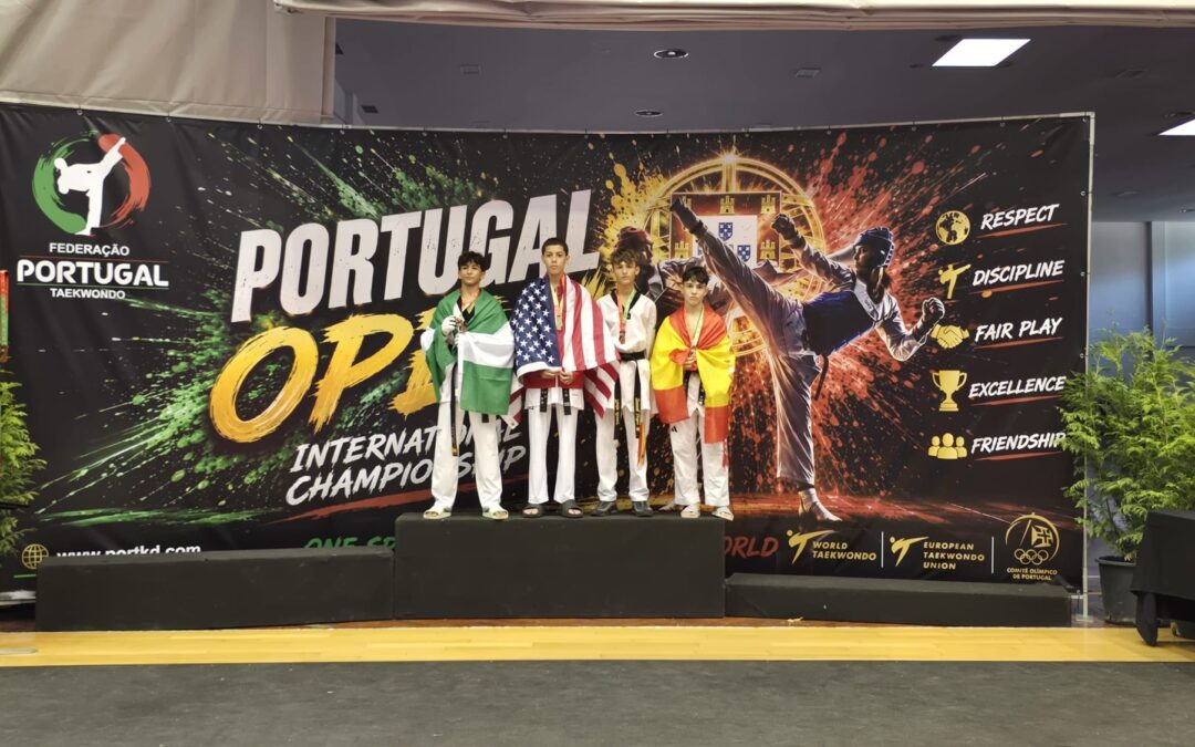 Héctor López Bronce en el Open Internacional de Portugal